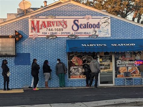 Marvin's seafood - 1. Marvin’s Seafood. “We ordered a bushel of crabs for the first time- the staff at Marvin's were incredibly helpful!” more. 2. Crosby’s Fish & Shrimp Company. “Picked up crab cakes and blue crab cakes to go cook at home. Both were delicious and reasonably...” more. 3.
